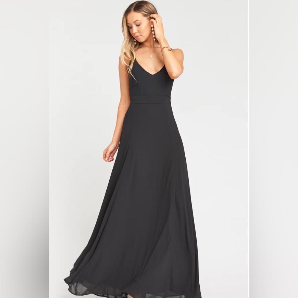 Show Me Your MuMu Black Maxi Dress